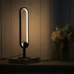 Lampe de Table Scoop Aluminium LED