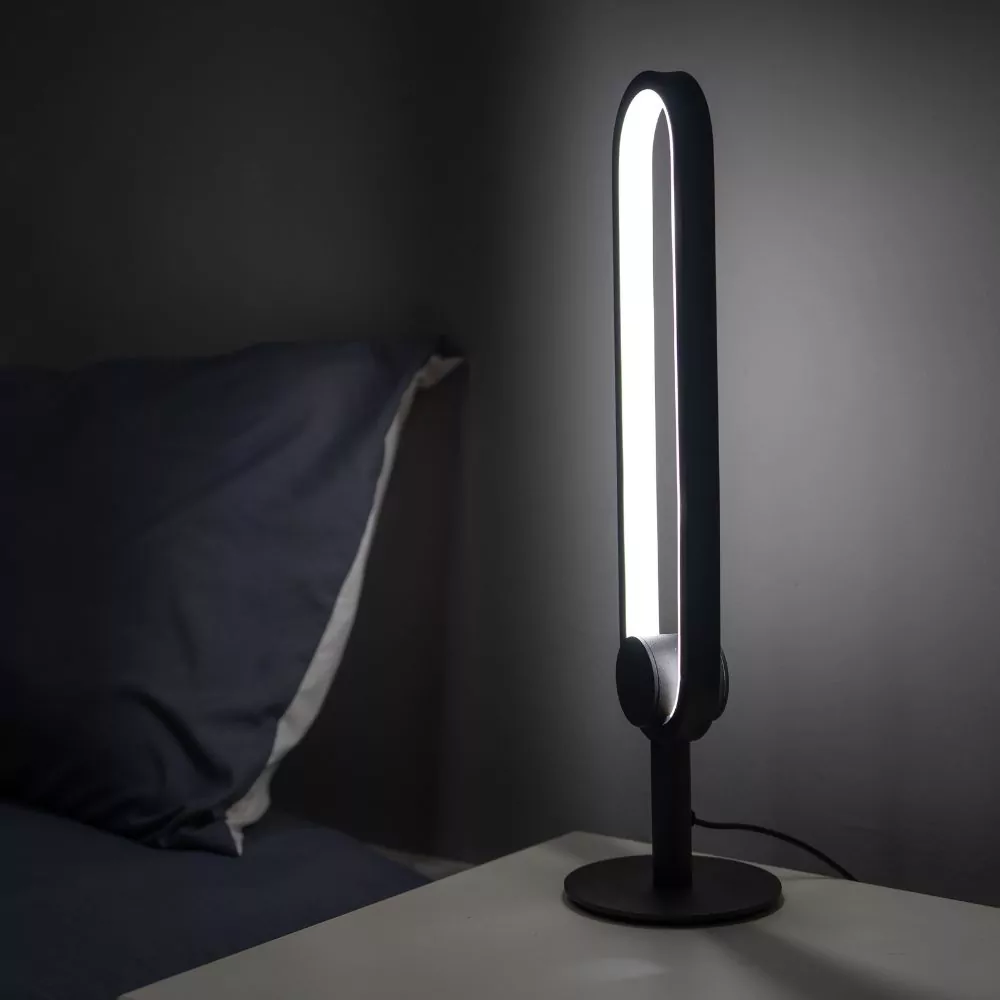 Lampe de Table Scoop Aluminium LED - Design minimaliste