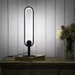 Lampe de Table Scoop Aluminium LED