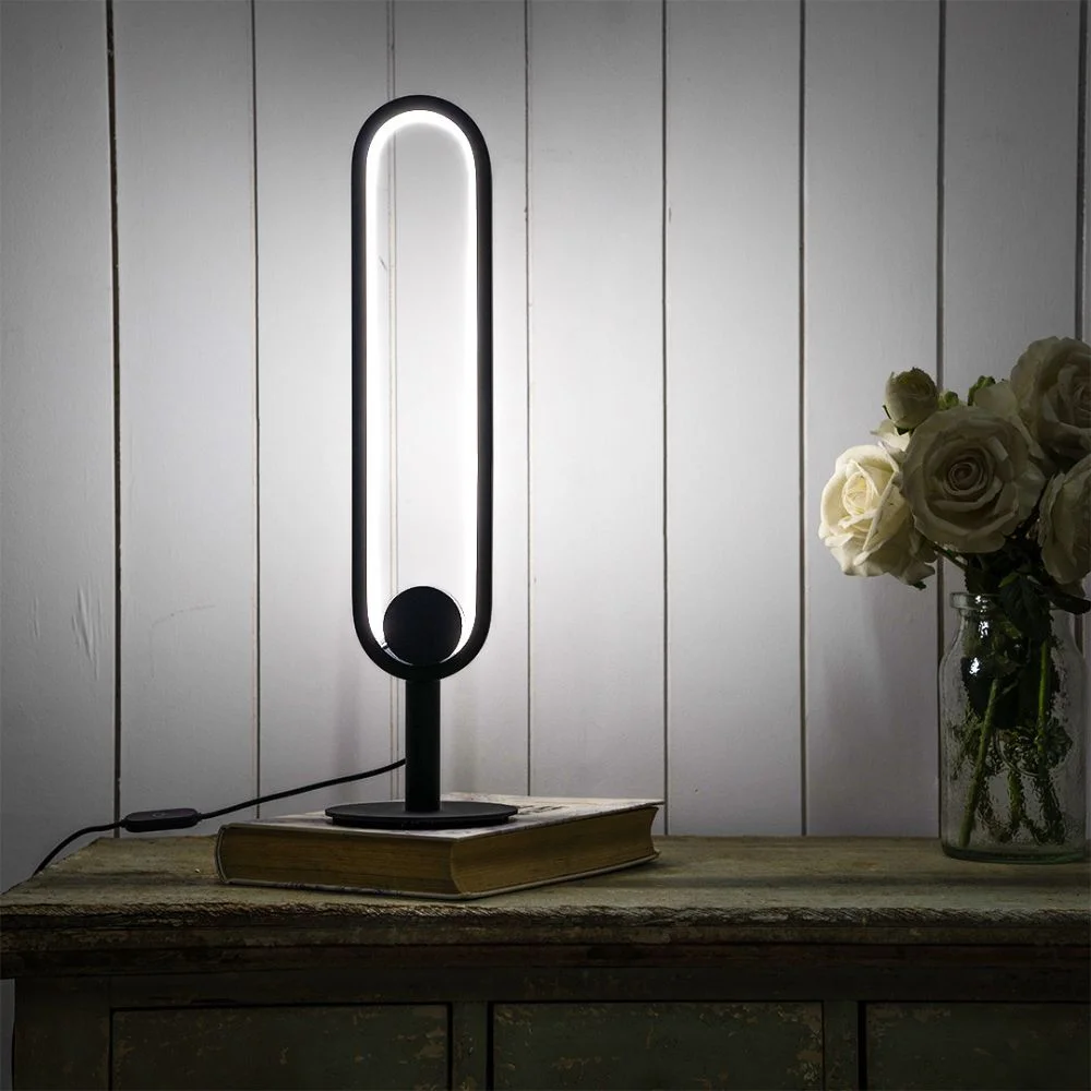 Lampe de Table Scoop Aluminium LED - Design minimaliste