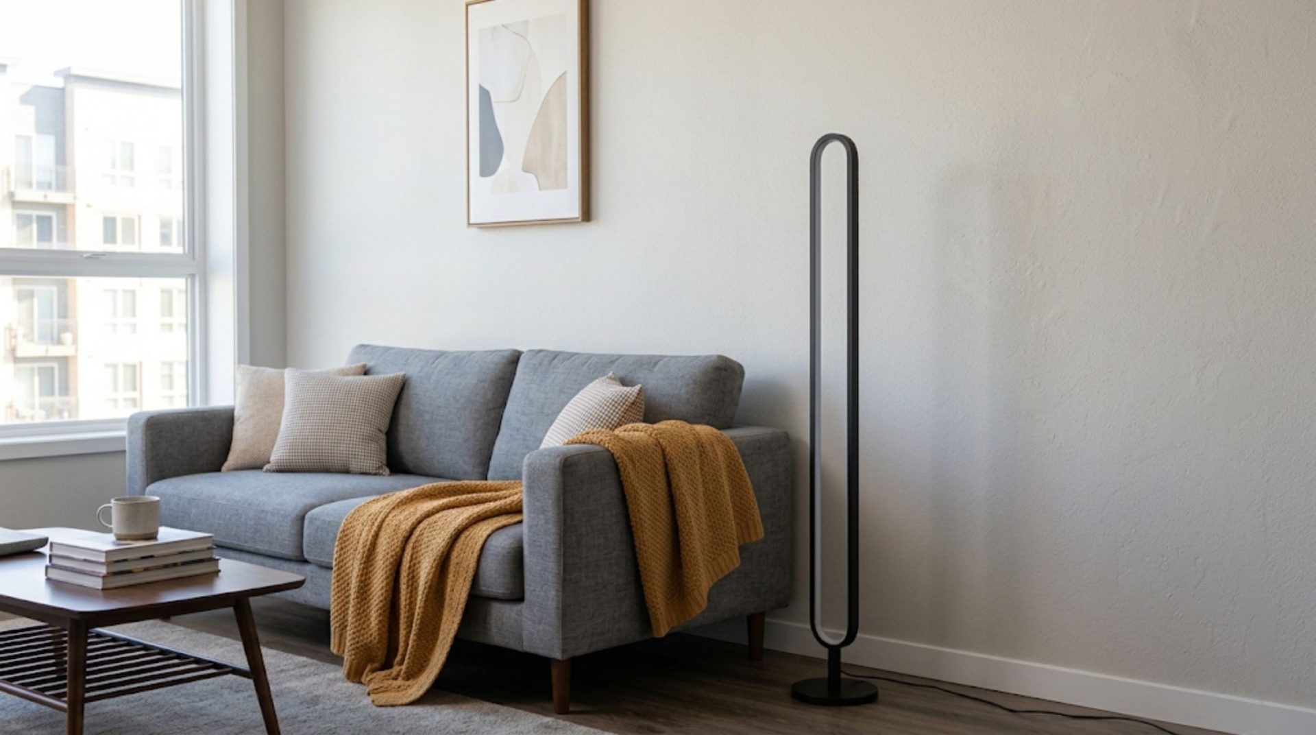 Lampadaire Long Scoop