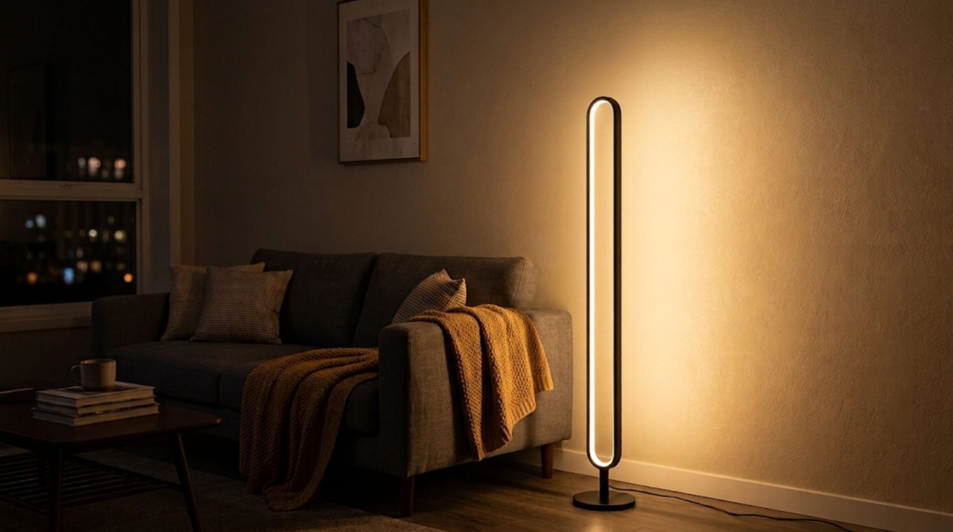 Lampadaire Long Scoop