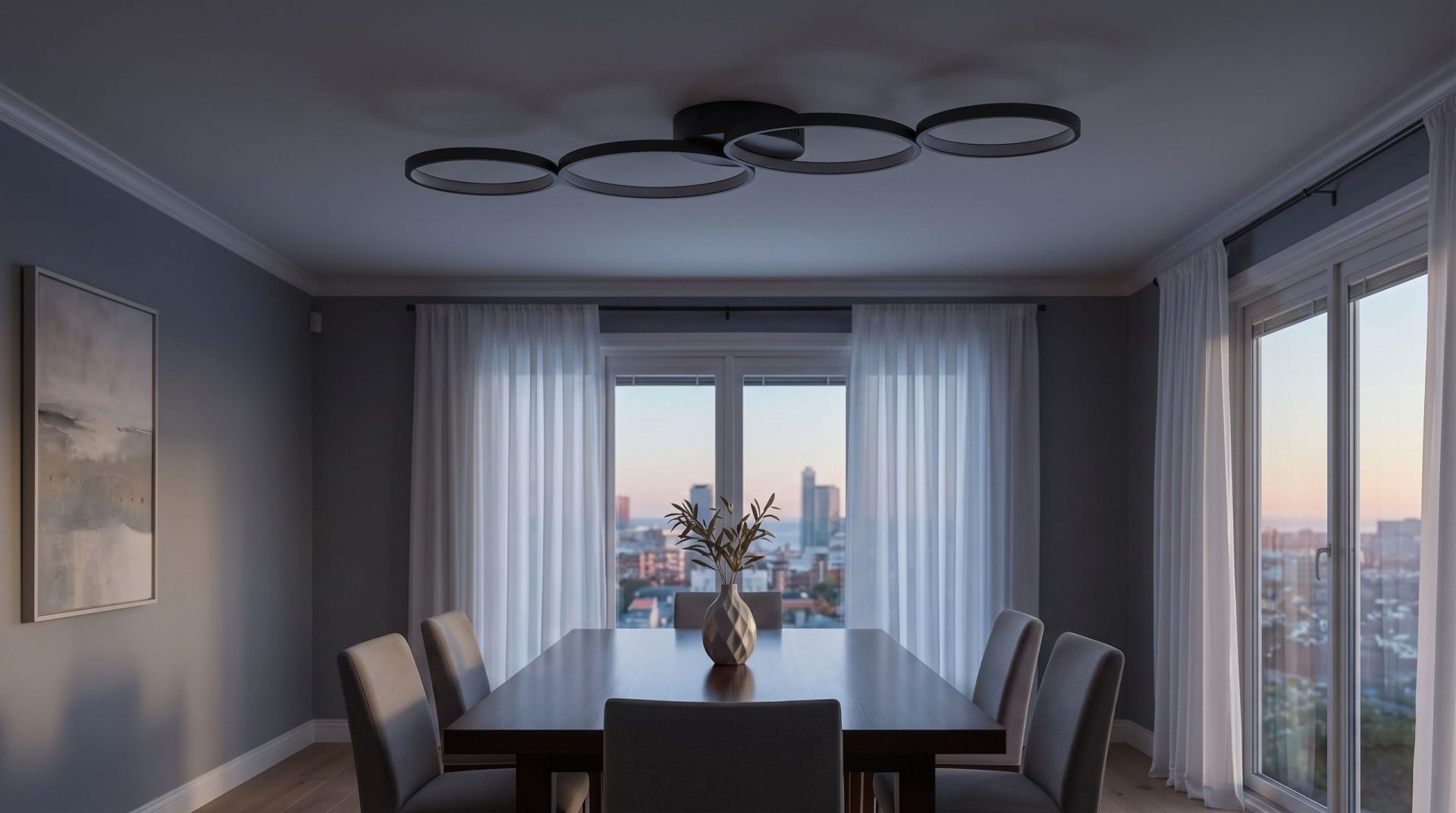 Plafonnier Rings – Éclairage LED