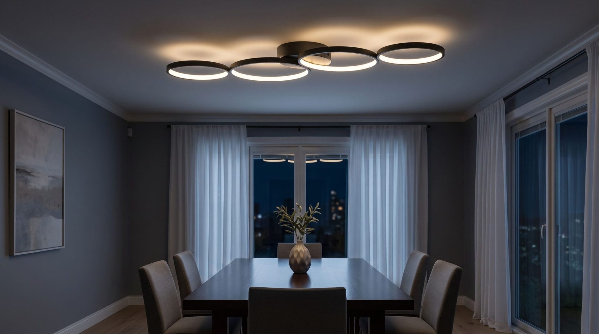 Plafonnier Rings – Éclairage LED