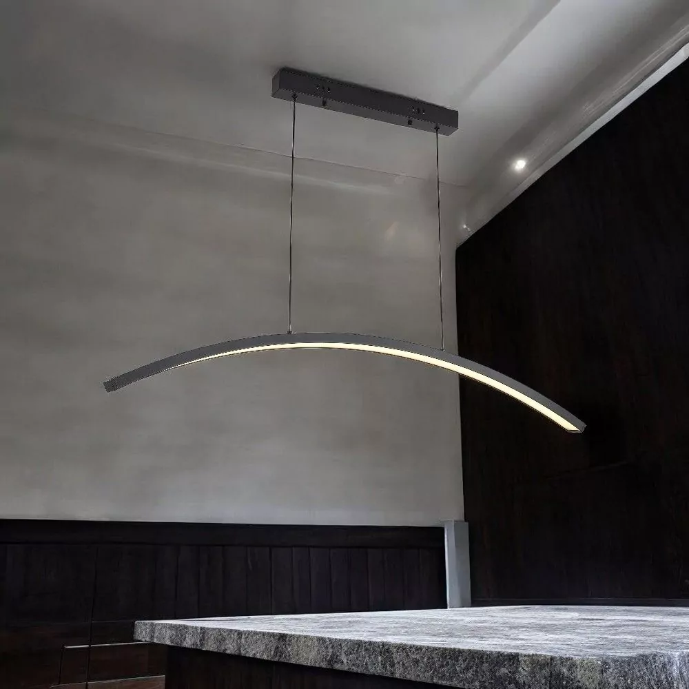 Suspension Keula Noire - Éclairage LED Dimmable Design