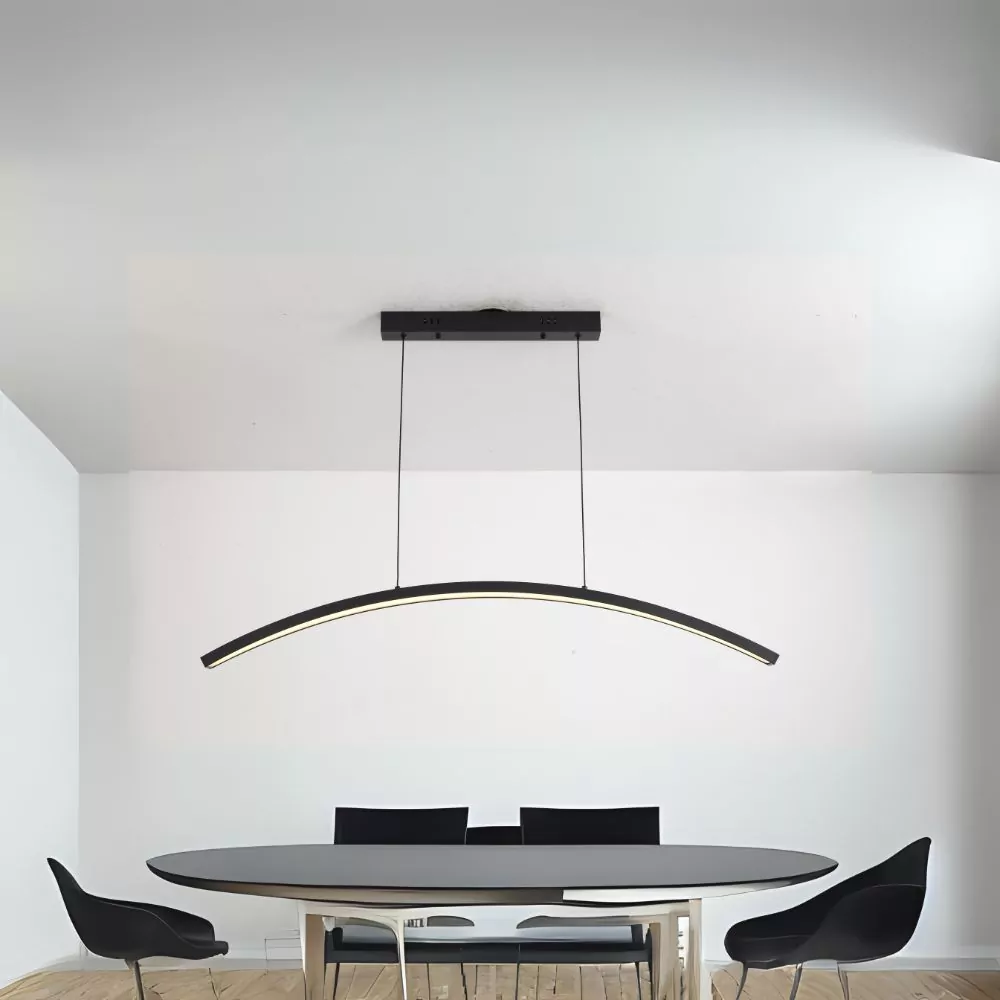 Suspension Keula Noire - Éclairage LED Dimmable Design