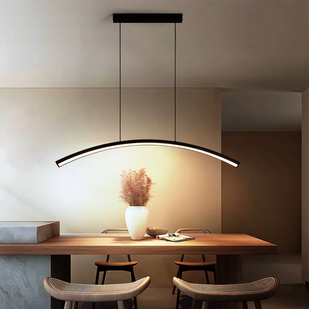 Suspension Keula Noire - Éclairage LED Dimmable Design