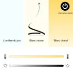 Lampe de Table Curve - Luminaire LED Minimaliste en Aluminium Brossé