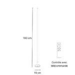 Lampadaire Halo - Éclairage LED - Minimaliste pour Salon ou Bureau