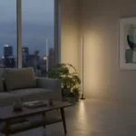 Lampadaire Halo - Éclairage LED - Minimaliste pour Salon ou Bureau