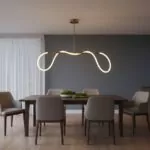 Suspension Eclair - Design LED Élégant pour Salon ou Salle à Manger