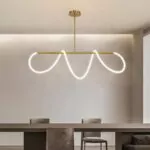 Suspension Eclair - Design LED Élégant pour Salon ou Salle à Manger