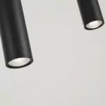 Suspension Fakla Dimmable Noire