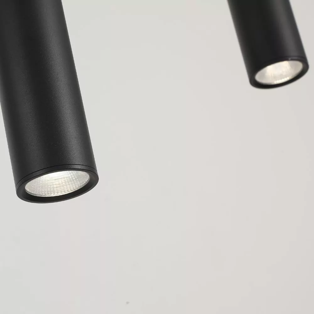 Suspension Fakla Dimmable Noire