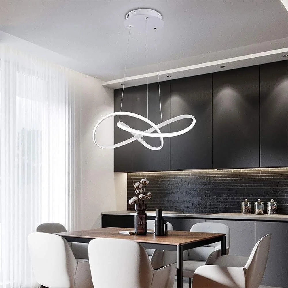 Suspension Ilda - Luminaire LED Design Géométrique pour Salon, Salle à Manger ou Bureau