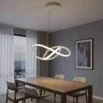 Suspension Ilda - Luminaire LED Design Géométrique pour Salon, Salle à Manger ou Bureau