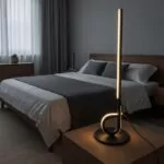 Lampe de Table Design Isa - Éclairage Moderne LED pour Salon, Chambre ou Bureau