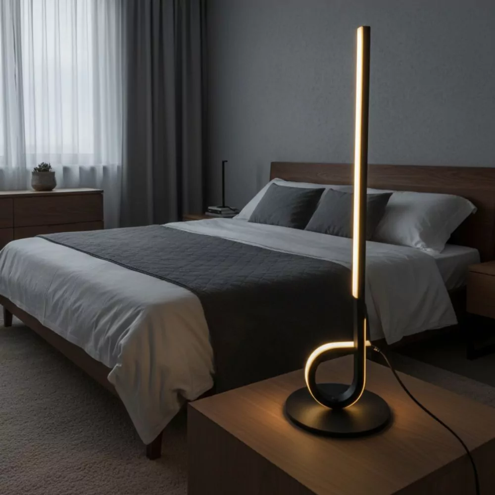 Lampe de Table Design Isa - Éclairage Moderne LED pour Salon, Chambre ou Bureau