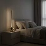 Lampe de Table Design Isa - Éclairage Moderne LED pour Salon, Chambre ou Bureau