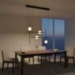 Suspension Minimaliste Jun - Éclairage LED pour Salon ou Chambre