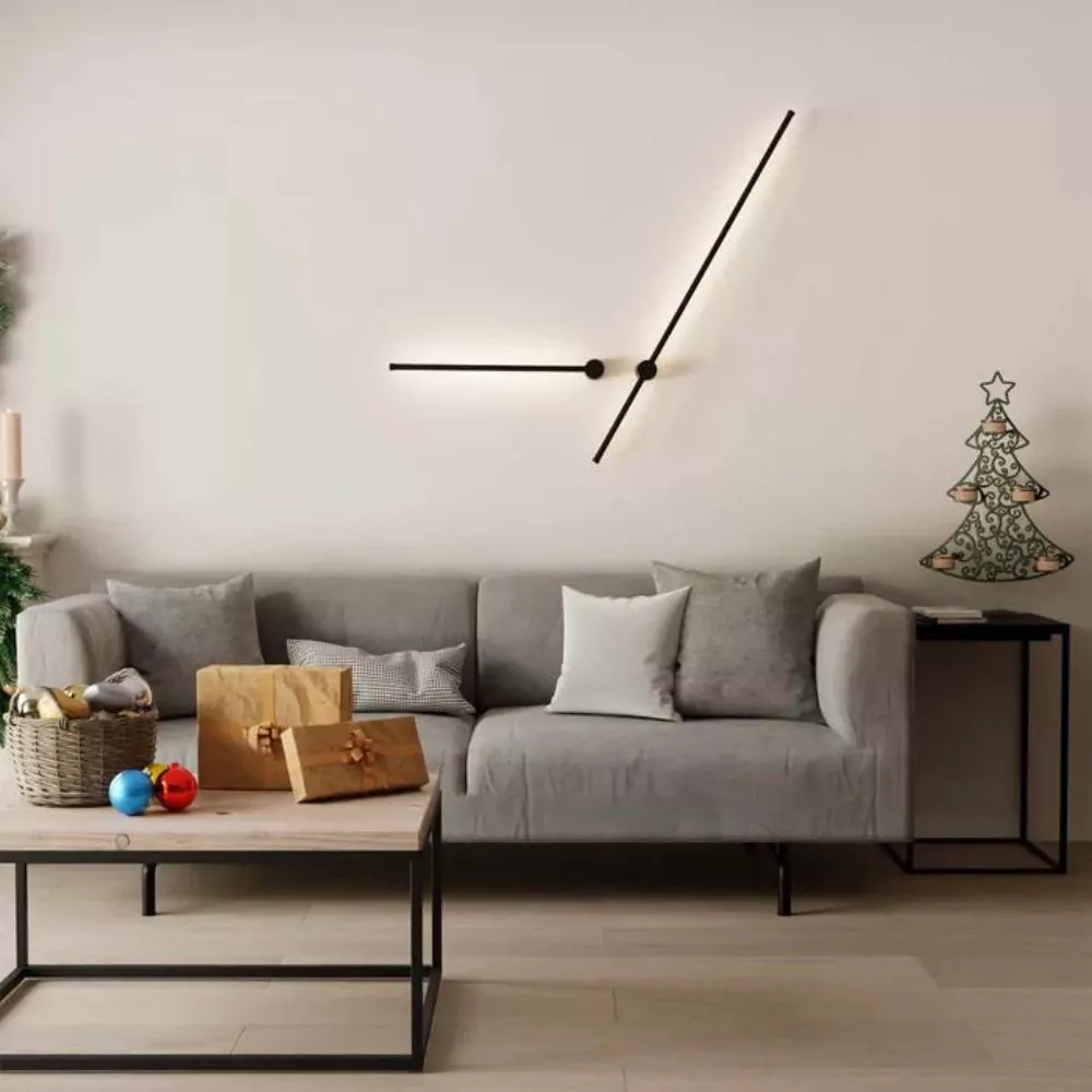 Applique Murale Minimaliste Laser - Éclairage LED pour Intérieur Design