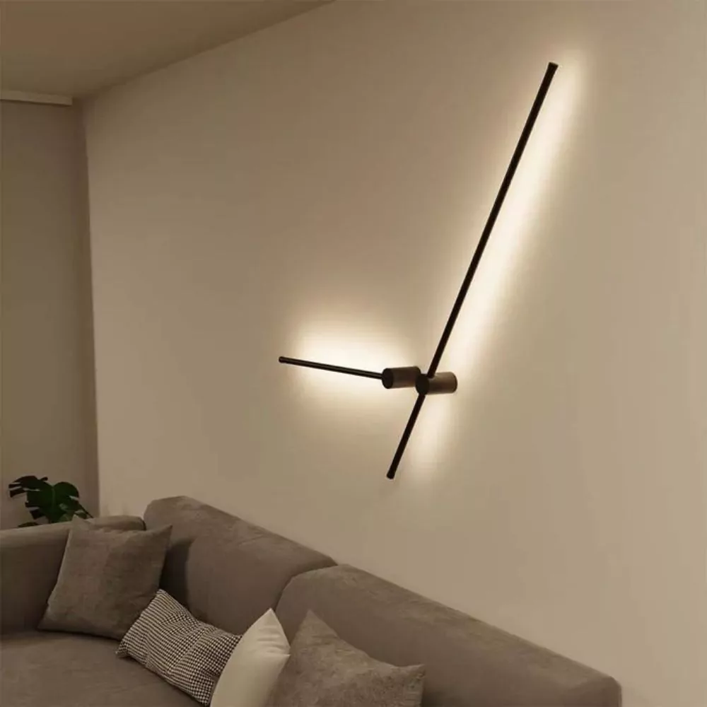 Applique Murale Minimaliste Laser - Éclairage LED pour Intérieur Design