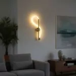 Applique Murale Loopea - Luminaire LED Courbé au Design Contemporain