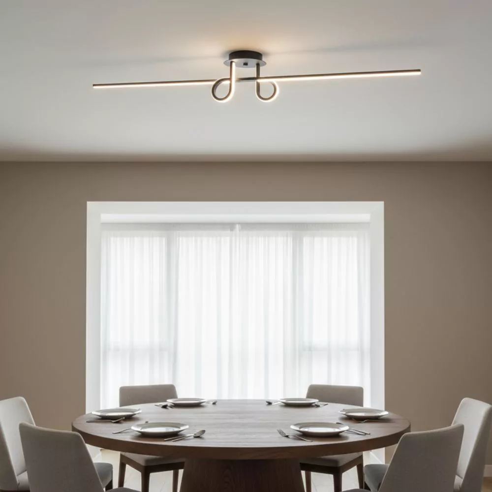 Plafonnier Moderne Musa - Éclairage LED pour Salon, Cuisine ou Entrée