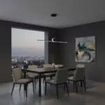Suspension Odine - Luminaire LED Élégant pour Salon ou Chambre