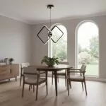 Suspension LED Quarina - Éclairage LED en forme losange