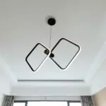 Suspension LED Quarina - Éclairage LED en forme losange