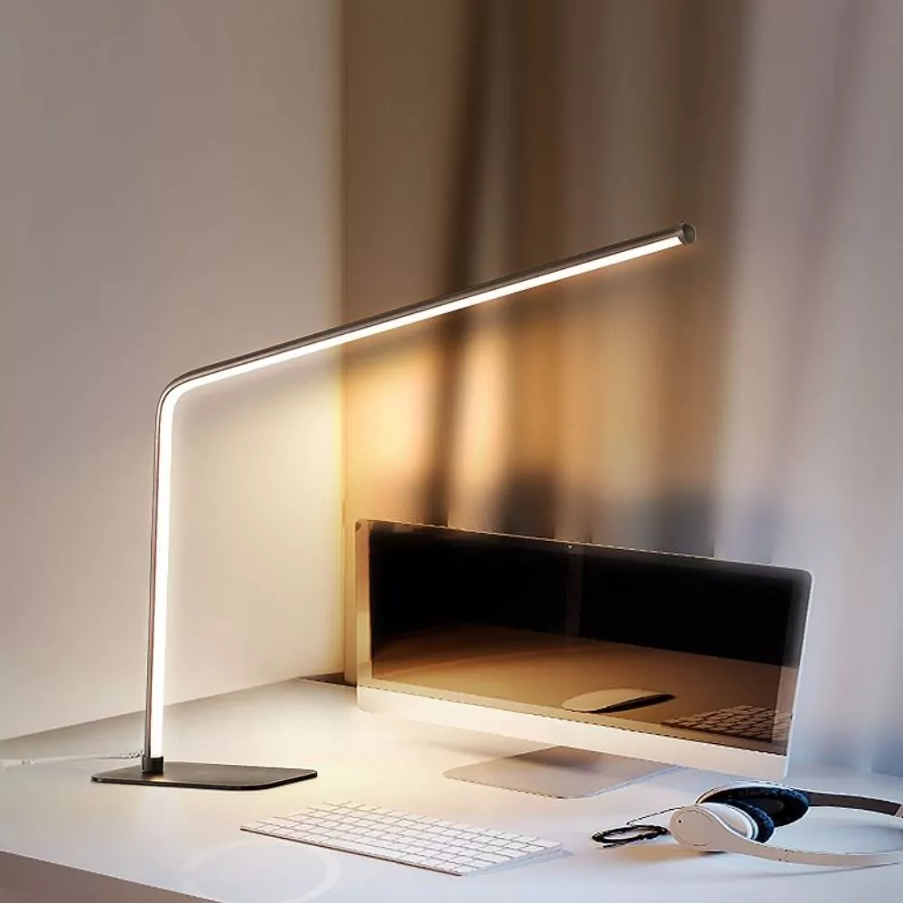 Lampe de Table Skiva - Luminaire LED pour bureau ou chambre