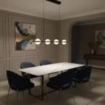 Suspension Design Skum - Luminaire Moderne LED pour Cuisine ou Salle à Manger