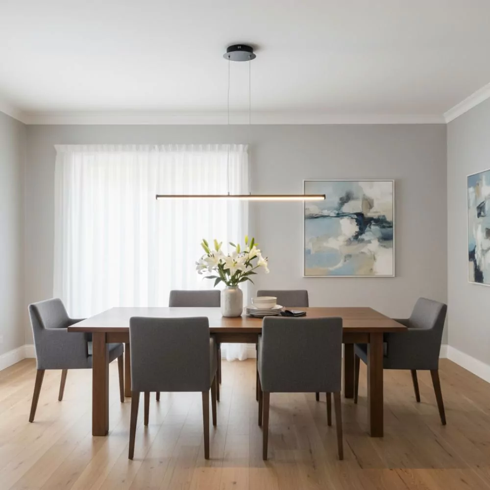 Suspension Sol - Éclairage LED Moderne pour Cuisine ou Salon