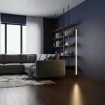 Lampadaire Vigga Noir