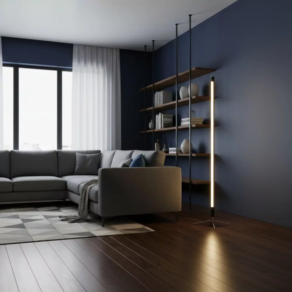 Lampadaire Vigga Noir