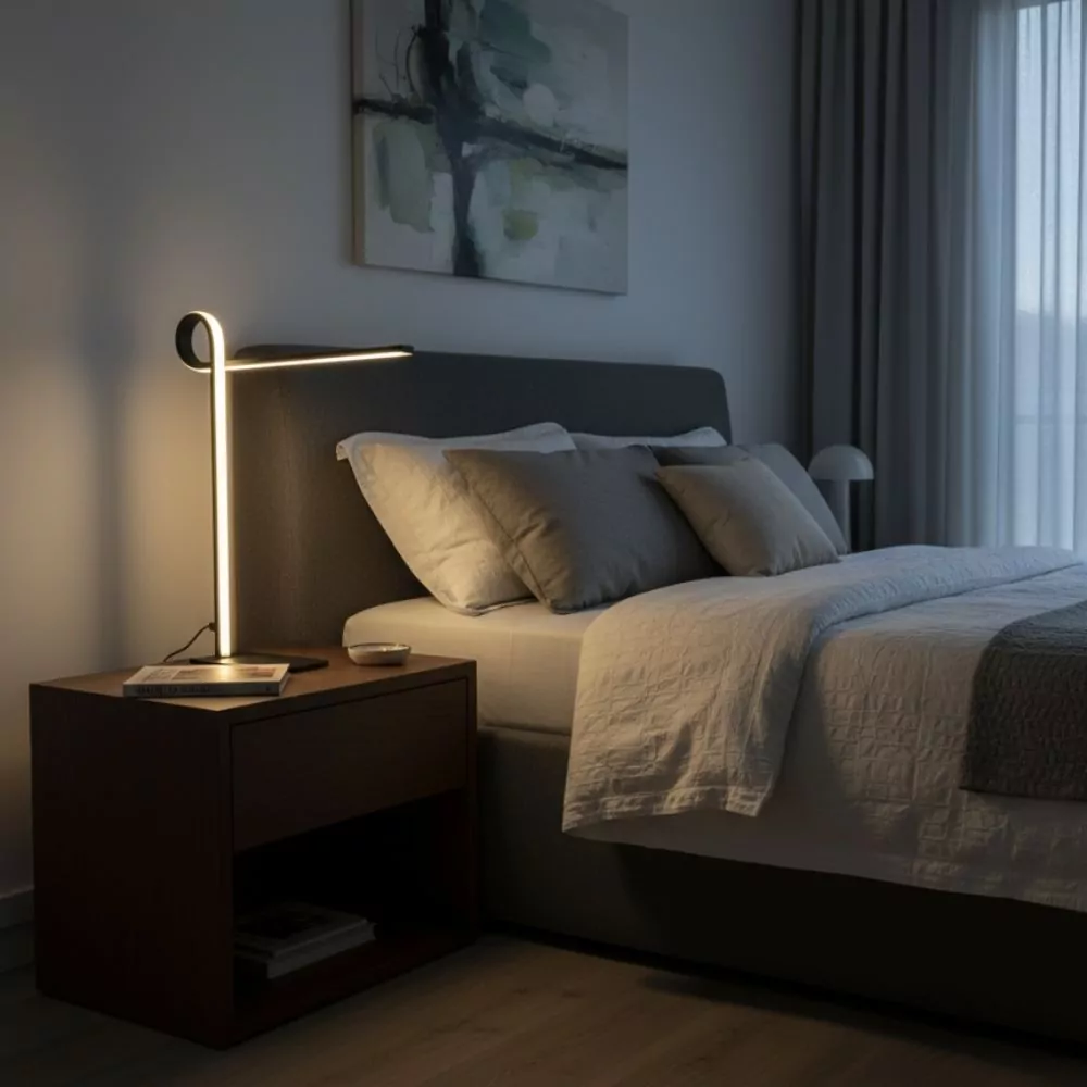 Lampe de Table Yumi - Éclairage LED Design pour Bureau ou Chevet