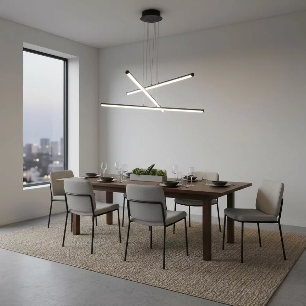 Suspension Yven - Design Contemporain LED pour Salle à Manger ou Bureau