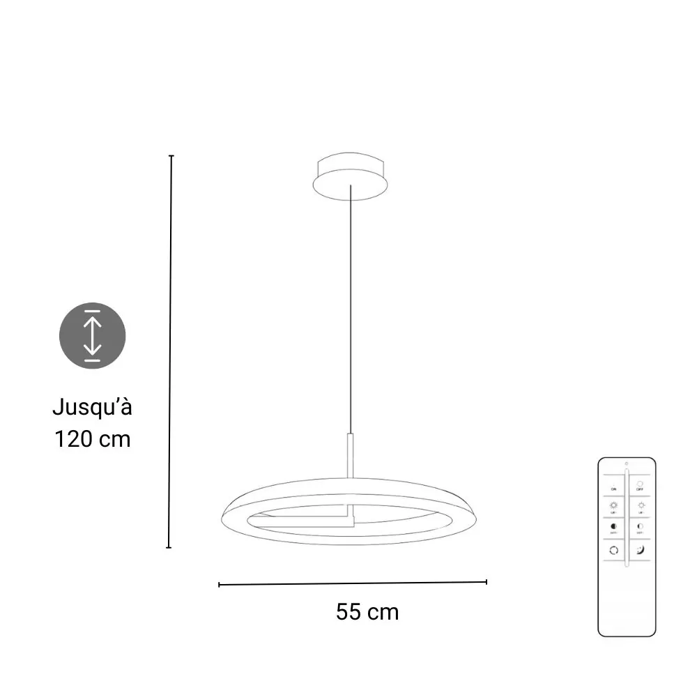 Lampe Suspendue Oska