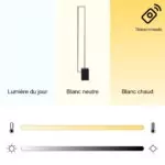 Lampadaire LED Quadra