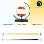 Lampe à Poser Sand -Effet Sable en Mouvement