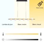 Suspension Design Skum - Luminaire Moderne LED pour Cuisine ou Salle à Manger