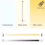 Lampadaire Vigga Noir