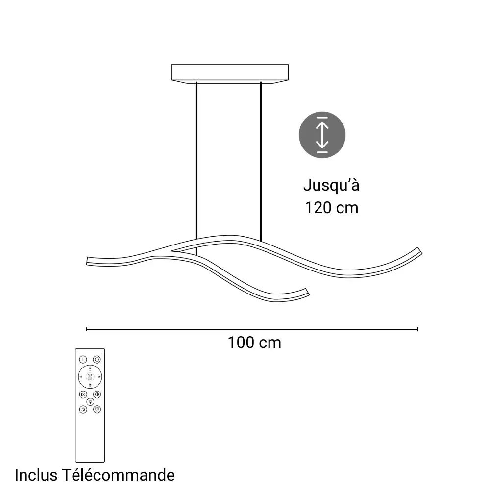 Suspension Vinta M - Style Vintage
