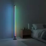 Lampadaire LED Long Scoop RGB - Lampe LED Multicolore avec Télécommande